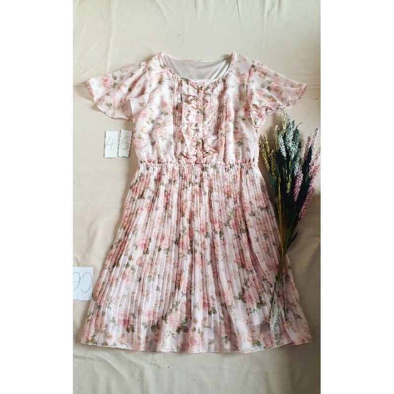 2hand- Đầm voan hoa xinh