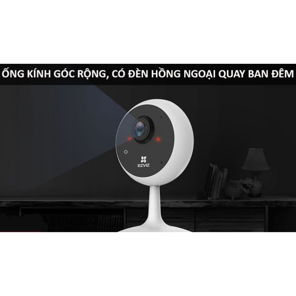 Camera IP Wifi Ezviz C1C 2Mp 1080P Full HD - Hàng Chính Hãng BH 24 Tháng