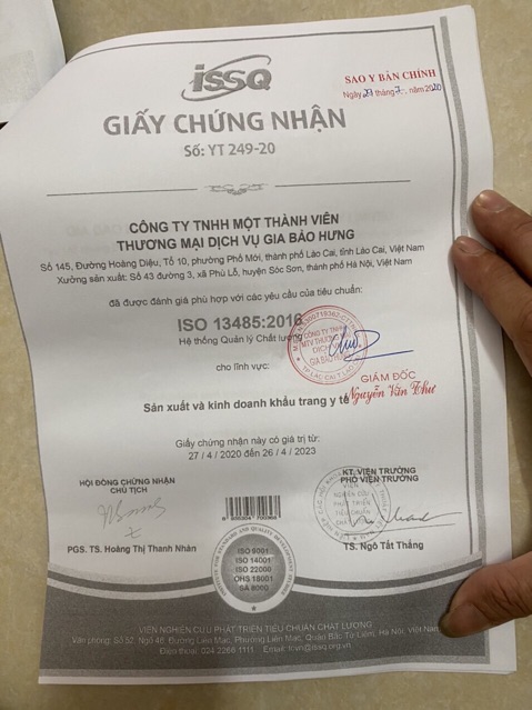 Khẩu trang Green Life hộp 50c 4 lớp