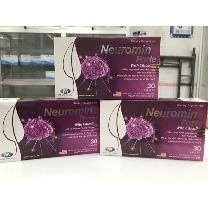 Neuromin Forte Hoạt huyết dưỡng não H/30viên