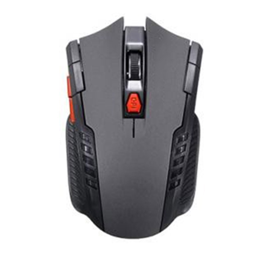 Pophouse 2.4GHz Rechargeable Wireless Game Mouse Silent Button USB Optical Mice