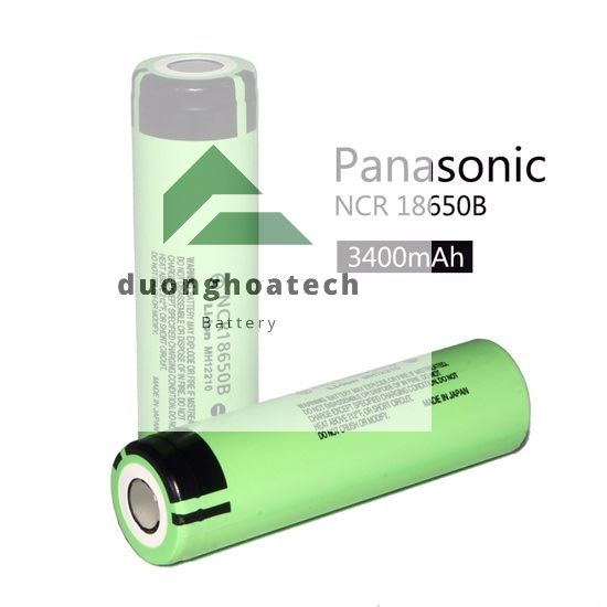 Pin Sạc Li-Ion 3.7V 3400mAh Panasonic NCR 18650B