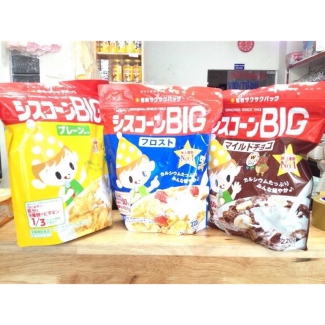 ngũ cốc BIG NISIN cho bé