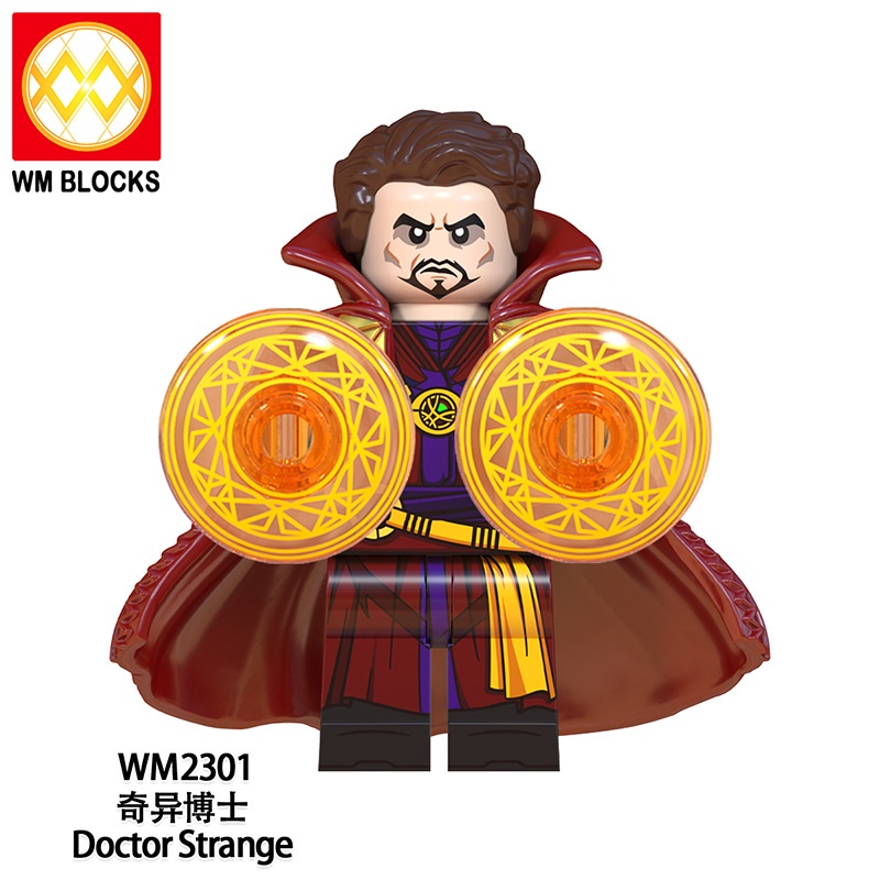 Minifigures Mẫu Nhân Vật  DC MCU Người Nhện Spiderman Thor Thanos Phiên Bản Zombie WM6132