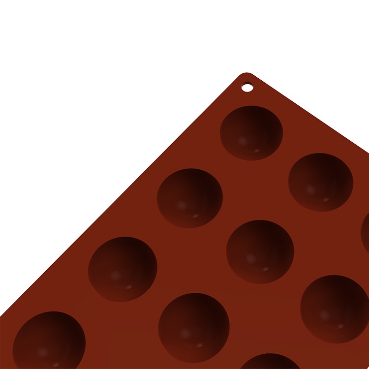 Khuôn silicone làm bánh hình nửa cầu đáng yêu