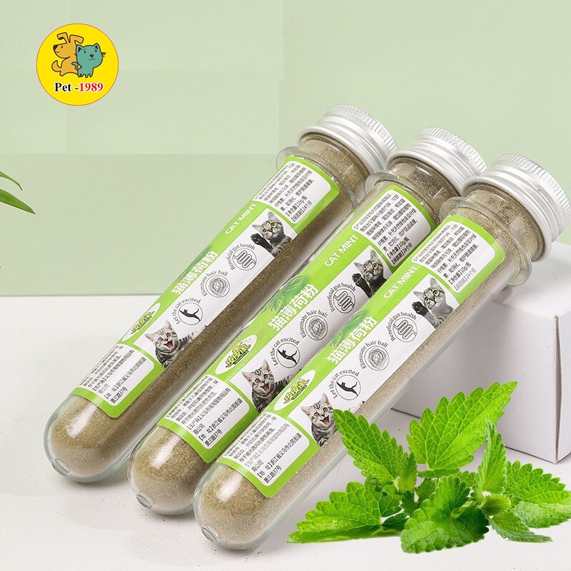 Cỏ Catnip Cỏ Bạc Hà Dạng Ống Cho Mèo