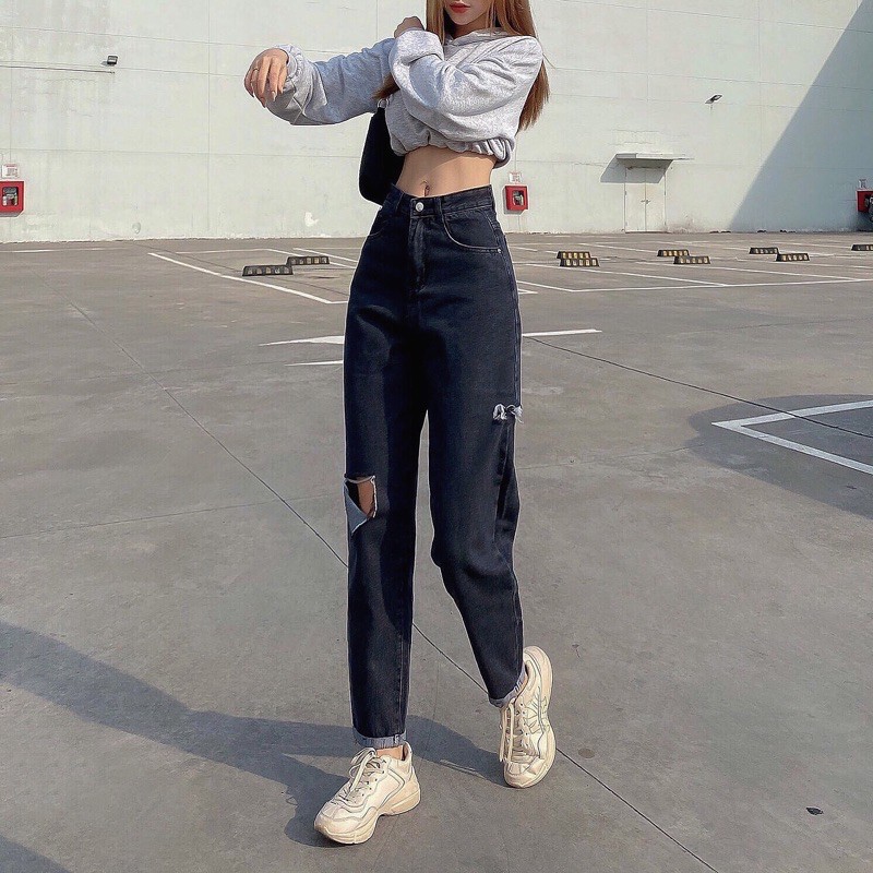 Quần baggy jean