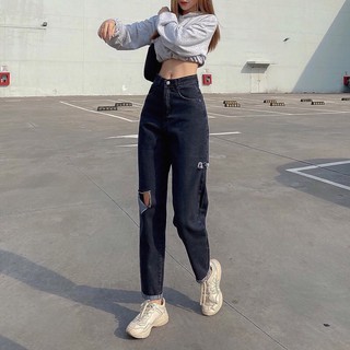 Quần baggy jean