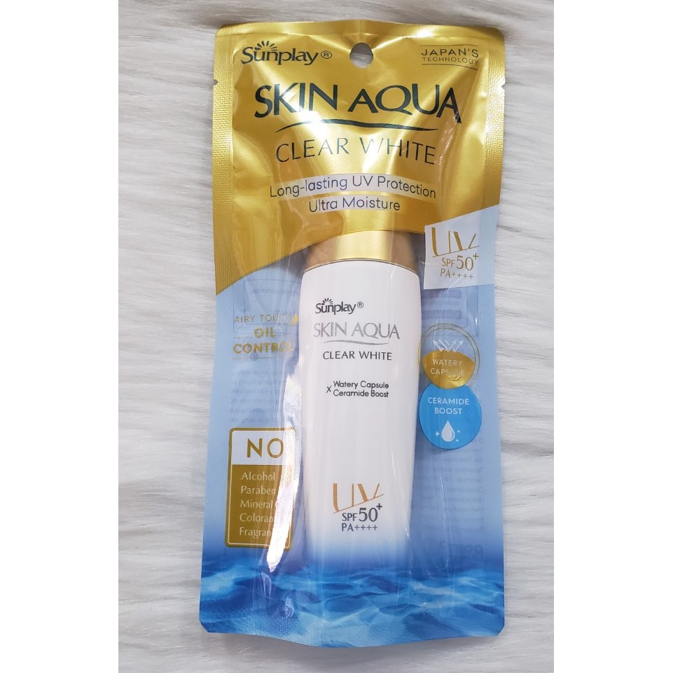 Kem chống nắng trắng mịn da Sunplay Skin Aqua 25gr