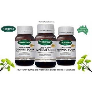 BILL ÚC - Viên Thompson's One A Day Ginkgo 6000mg
