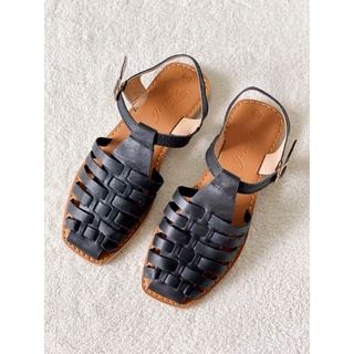 Giày sandal rọ chất da bò