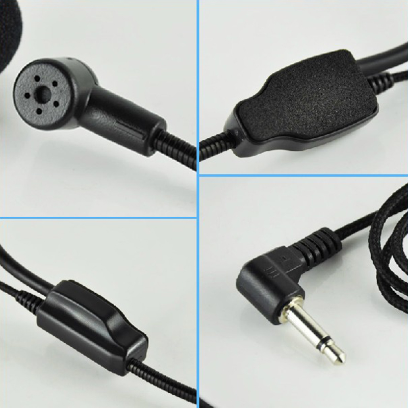 MIKE Tai Nghe Có Dây Jack Cắm 3.5mm Hỗ Trợ Giảng Dạy