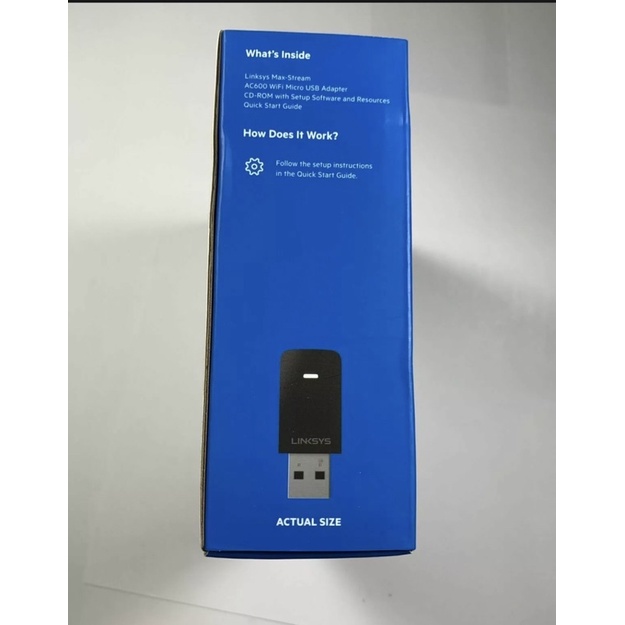 [Chính hãng] USB Wifi LinkSys AC600 chuẩn AC dual band