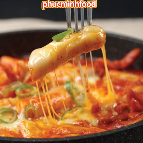 Phô Mai Mozzarella Bào Sợi Bịch Đen Loại 1 gói 500gram dùng làm pizza, lẩu tokbokki...