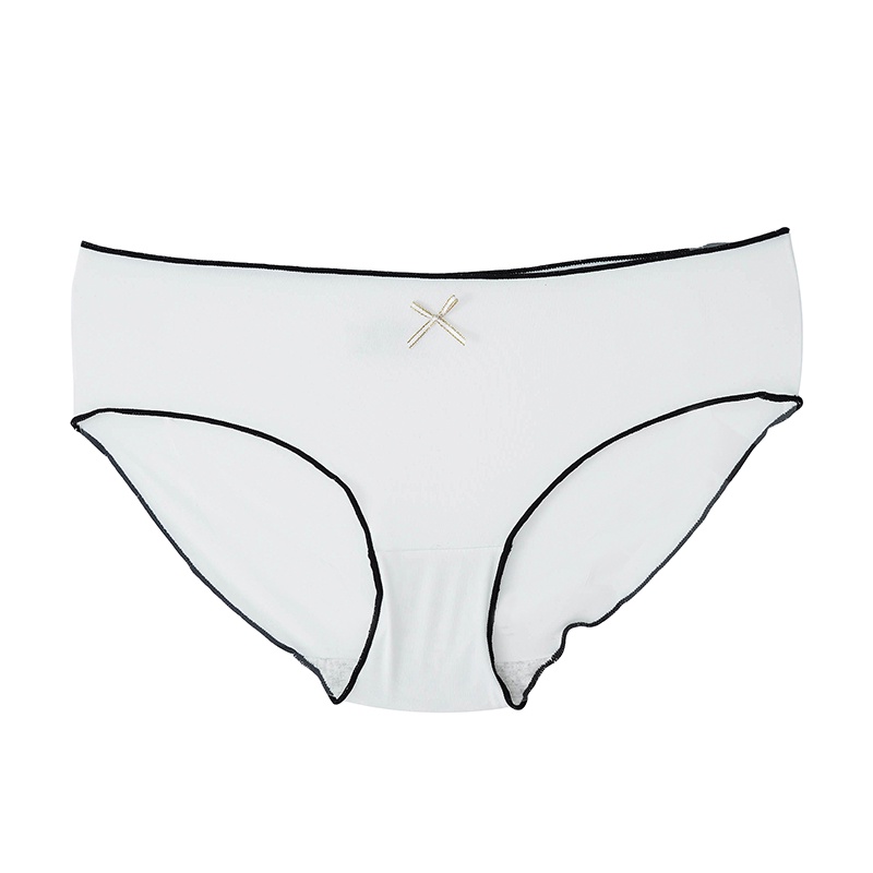 Quần lót ECMLN không đường may đính nơ dễ thương size M-XL cho nữ