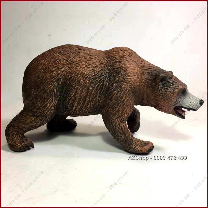 Mô Hình Gấu Nâu Săn Mồi Bắt Cá - Thế Giới Động Vật 7696.9
