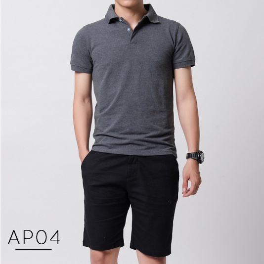 Áo polo nam VERATINO cổ dệt chất cotton co dãn thoải mái