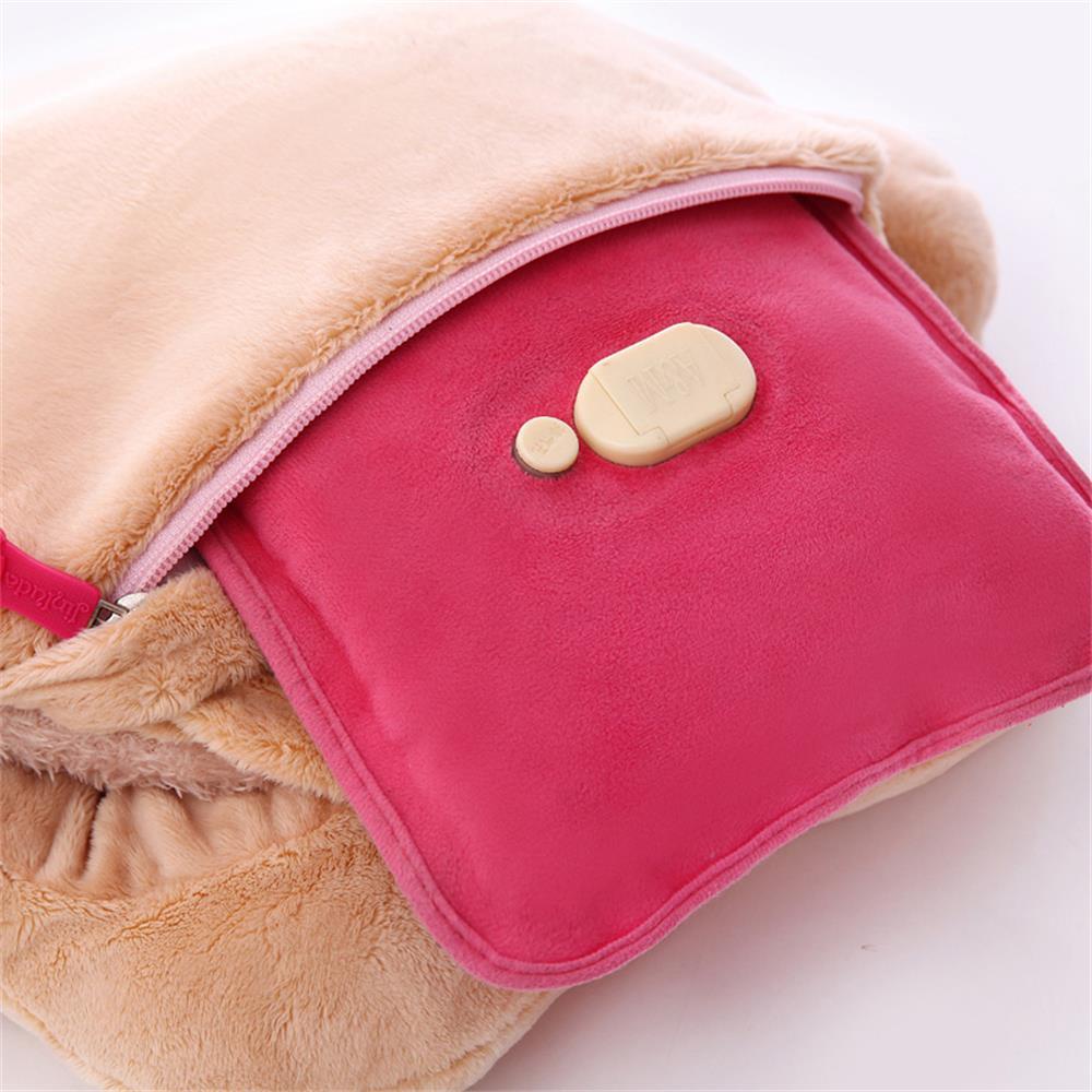 CONOPERY Gối Giữ Ấm Tay Mềm Mại Màu Nâu Dễ Thương