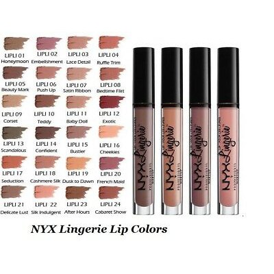 NYX - Son Kem Lỳ Nyx Lingerie Liquid Lipsticks 4ml