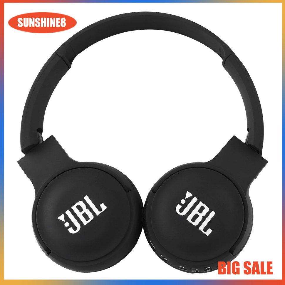【SUN】E500BT Head-mounted Wireless Headsets Built-in Battery Music Sports Portable
