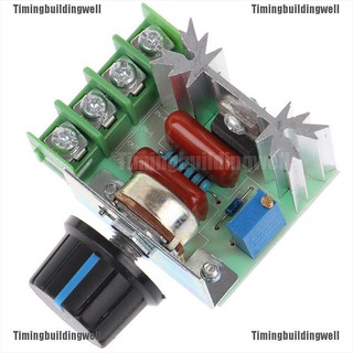1 bộ điều chỉnh tốc độ điện áp scr 50-220v 2000w