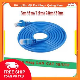 Dây cáp mạng LAN CAT 5E/UTP 3m/5m/15m/20m/30m