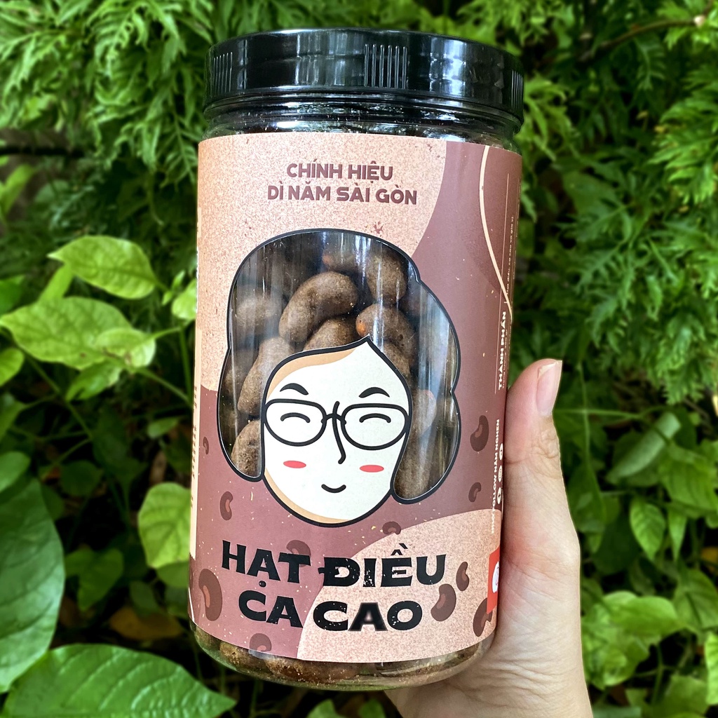 [ĐỘC QUYỀN] HẠT ĐIỀU CA CAO 600GR I DÌ NĂM SÀI GÒN I Ăn vặt cao cấp, hàng ngon LOẠI 1 I BÙI BÉO THƠM NGON LẠ MIỆNG