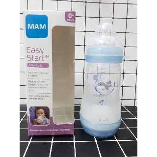 Bình sữa cổ rộng nhựa PP MAM 330ml