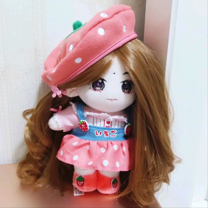 Set váy Dâu tây cho doll 20cm (hàng sẵn)