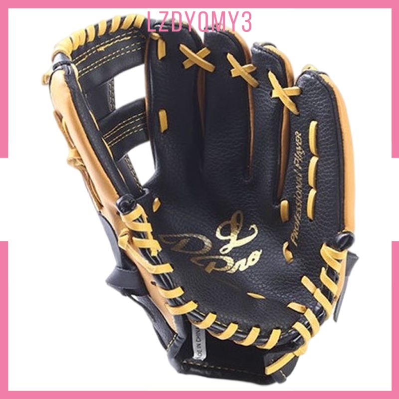Găng Tay Bóng Chày Bằng Da Dày Dặn Mềm Mại Thoải Mái Tay Trái Cho Người Lớn Trẻ Em
