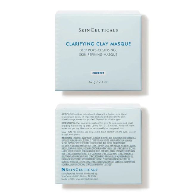 Mặt Nạ Giảm Mụn, Bã Nhờn, Dầu Thừa SkinCeuticals Clarifying Clay Mask 67g