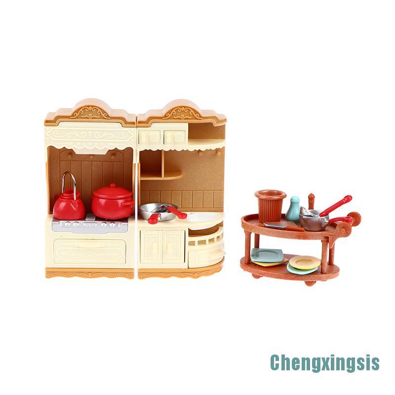 Bộ Mô Hình Đồ Chơi Trang Trí Nội Thất Cho Búp Bê Độc Đáo