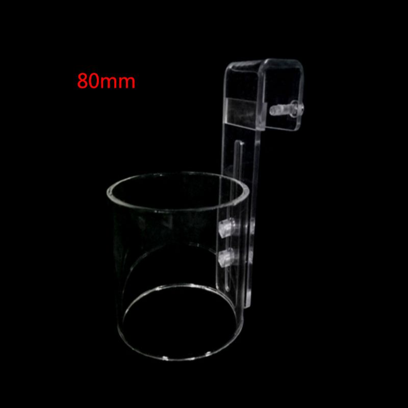 Dụng Cụ Cho Cá Ăn Hình Tròn Bằng Acrylic Trong Suốt Tiện Dụng