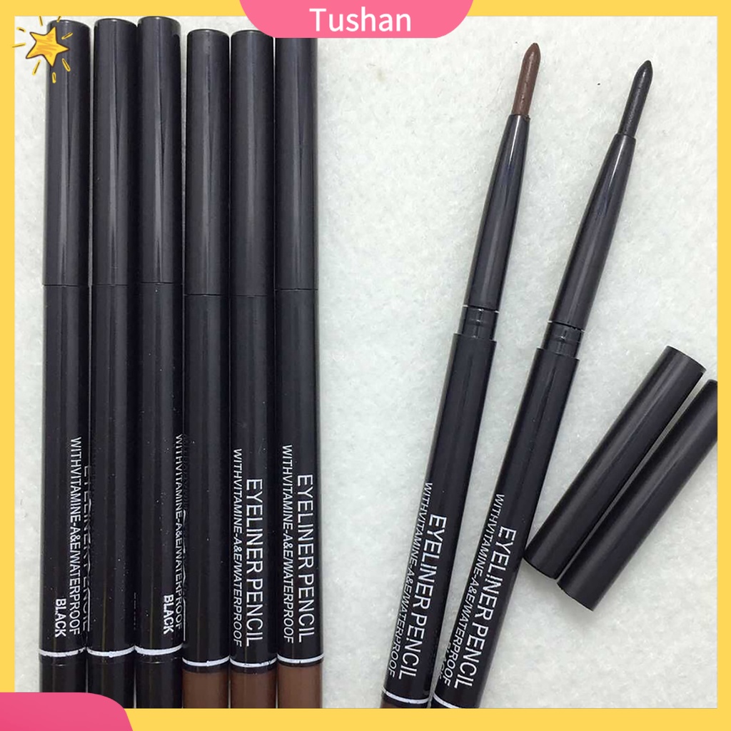 [Hàng mới về] Bút Kẻ Mắt / Lông Mày Xoay Tự Động Lâu Trôi Chống Thấm Nước Chống Nhòe Dễ Sử Dụng