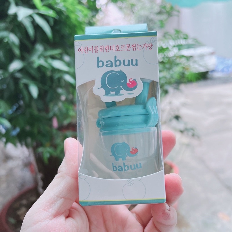 Túi nhai ăn dặm cho bé Babuu cao cấp