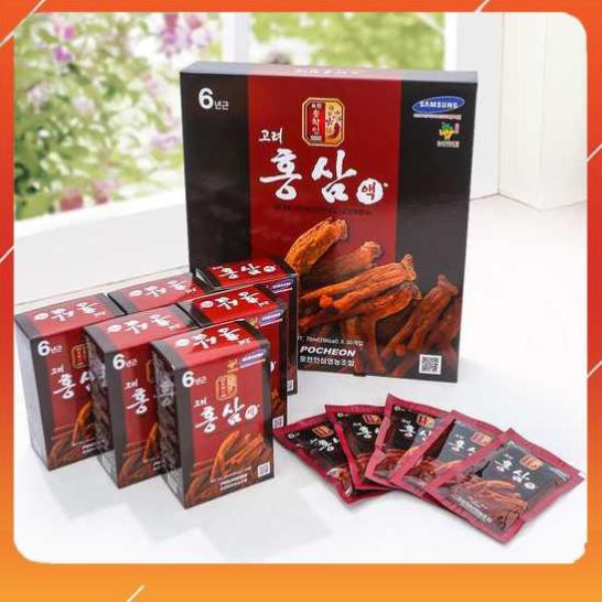 Nước Hồng Sâm POCHEON Hàn Quốc hộp 30 gói * 70ml | BigBuy360 - bigbuy360.vn