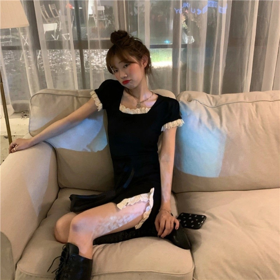 Đầm Tay Ngắn Dáng Ôm Thời Trang Mùa Hè Cho Nữ | BigBuy360 - bigbuy360.vn