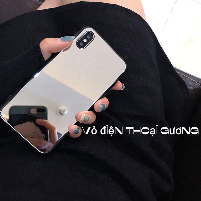 Ốp điện thoại tráng gương tiện dụng cho Xiaomi Redmi Note 7 5A Mi 9 8 Lite F1 6X 6 Pro 5