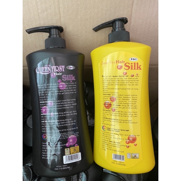 Dầu gội xã bồ kết hoa bưởi Silk 1000ml