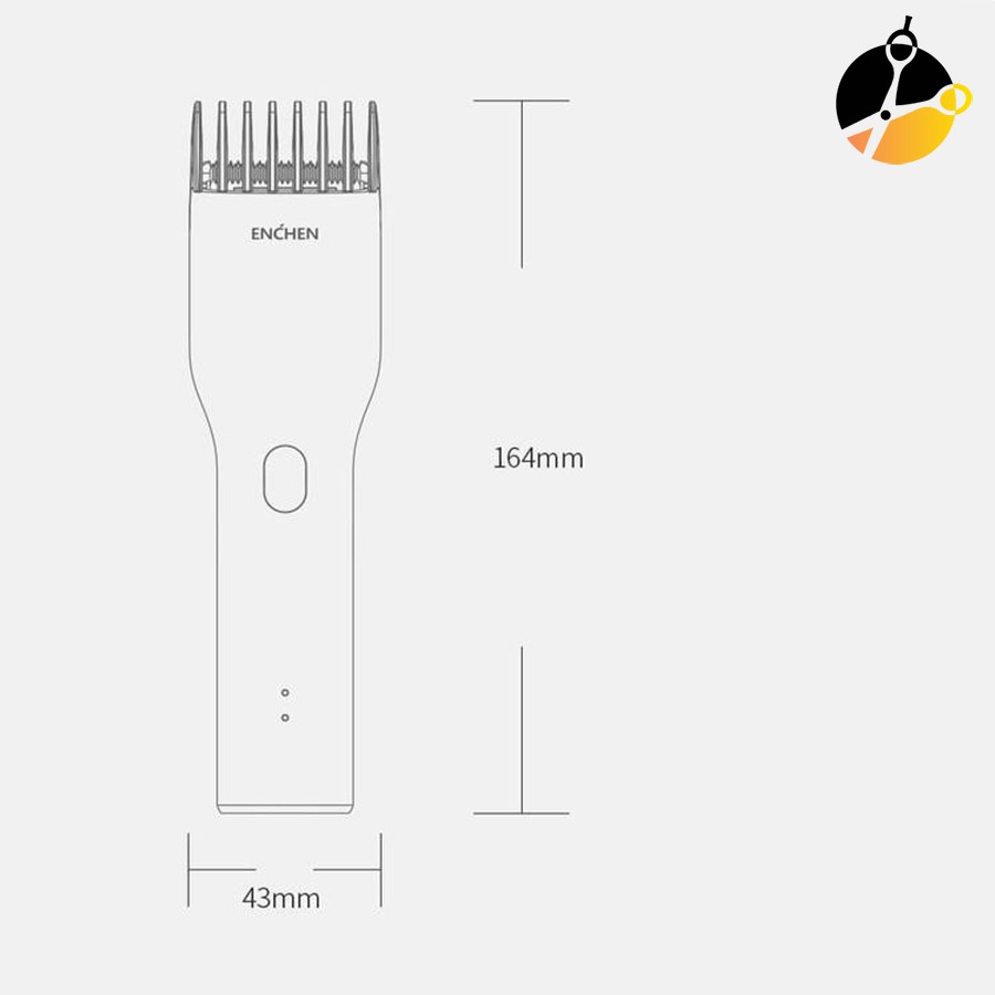 Tông đơ cắt tóc cho bé Enchen E500