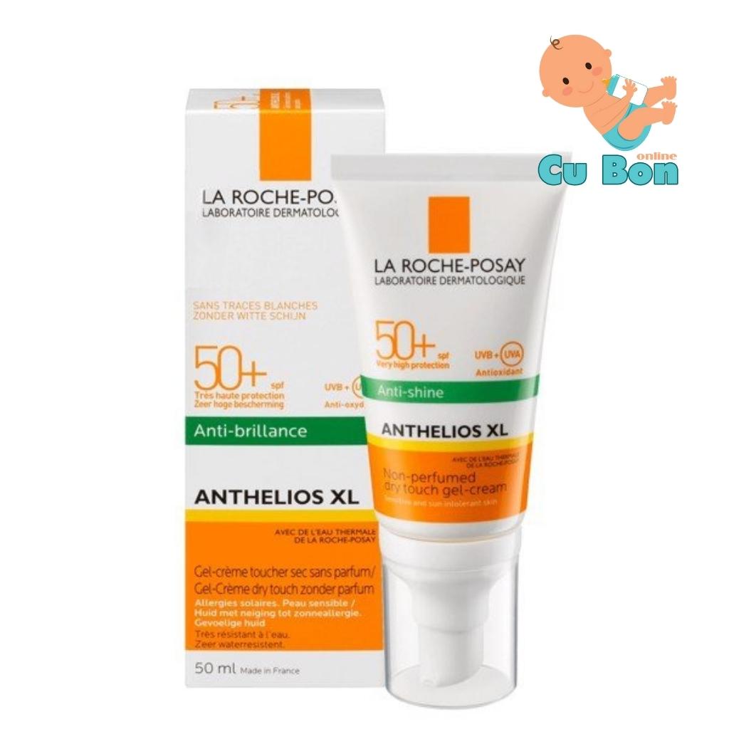 Kem Chống Nắng Pháp La Roche Posay Anthelios Anti-Shine Dry Touch Gel Cream SPF 50+ Cho Da Dầu bảo vệ da hiệu quả