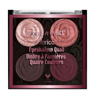 [THANH LÝ] PHẤN MẮT WET N WILD REBEL ROSE COLOR ICON EYESHADOW QUAD