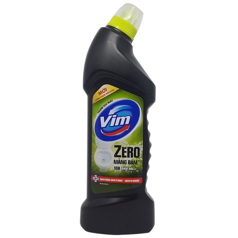 [VIM] VIM Vệ sinh Zero hương chanh tẩy sạch mảng bám - chai 750ml