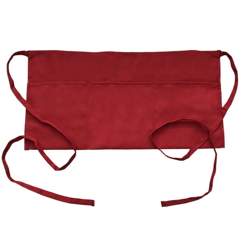 Tạp Dề Nửa Eo Có 3 Túi Và Dây Đeo Hông Dành Cho Nam Nữ