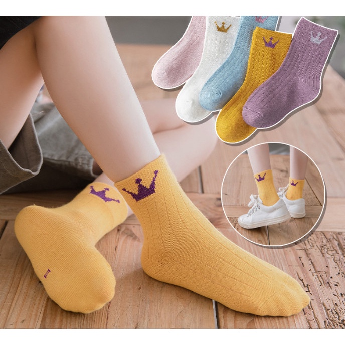 Set 5 đôi tất mùa đông bé trai bé gái