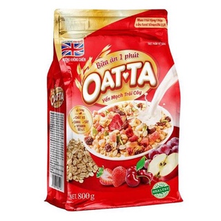 Ngũ Cốc Yến Mạch Oatta Trái Cây 800G