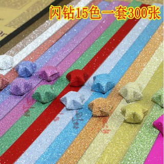 Ống Giấy Xếp Ngôi Sao Origami