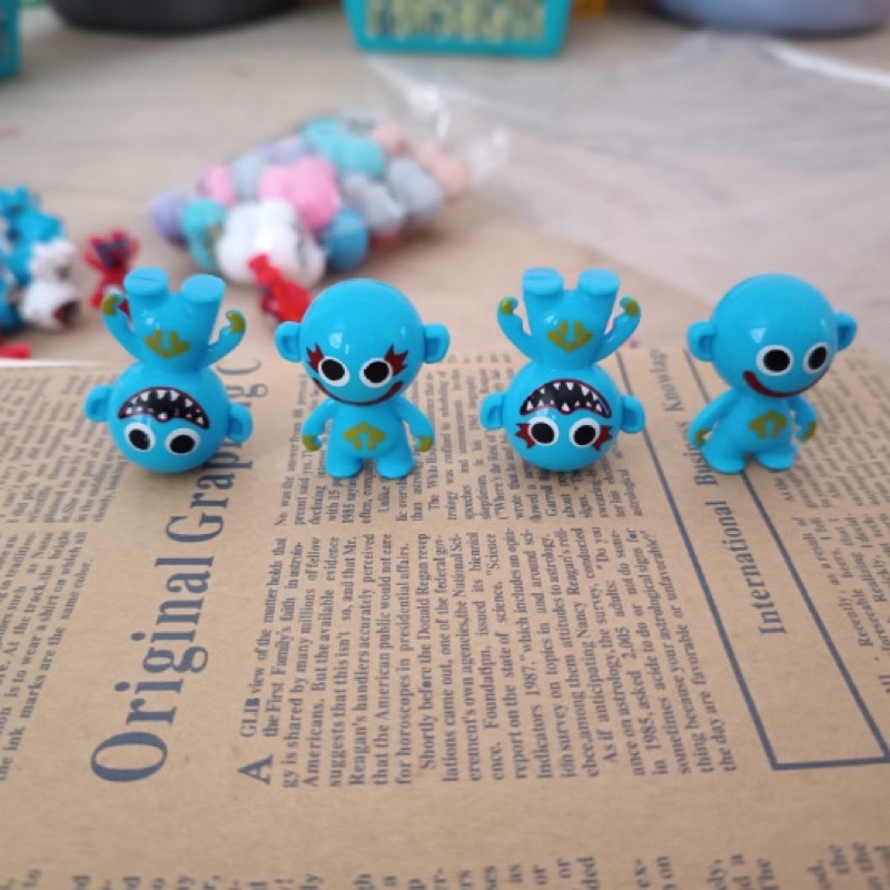 [ Rẻ Vô Địch ] Lật Đật Mini Có Chân Hình Huggy Và Phi Hành Gia Dễ Thương Siêu Đáng Yêu Đồ Chơi Cho Bé.