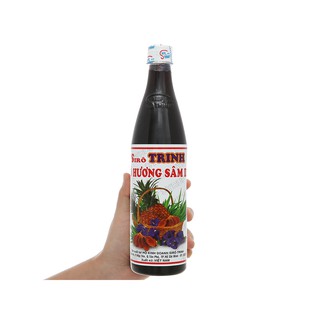 Siro sâm dứa siro trinh chai 650ml