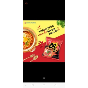 Mì yeul cay Ottogi gói 120g